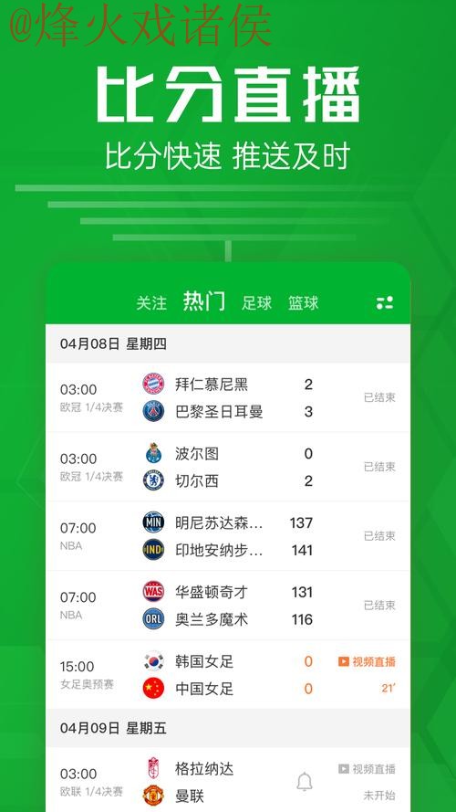 热门世界杯比分软件推荐指南 热门世界杯比分软件推荐指南
